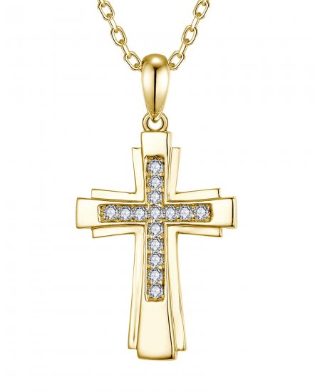 CROSS DIAMOND PENDANT (TP3644)